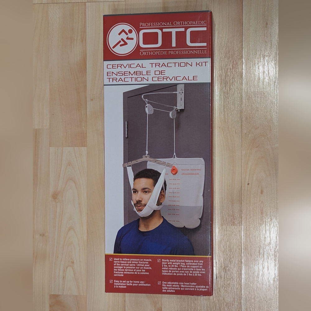 Brand New Never Used Cervical Traction Kit Easy To Use Neck Shoulder Back Pain
